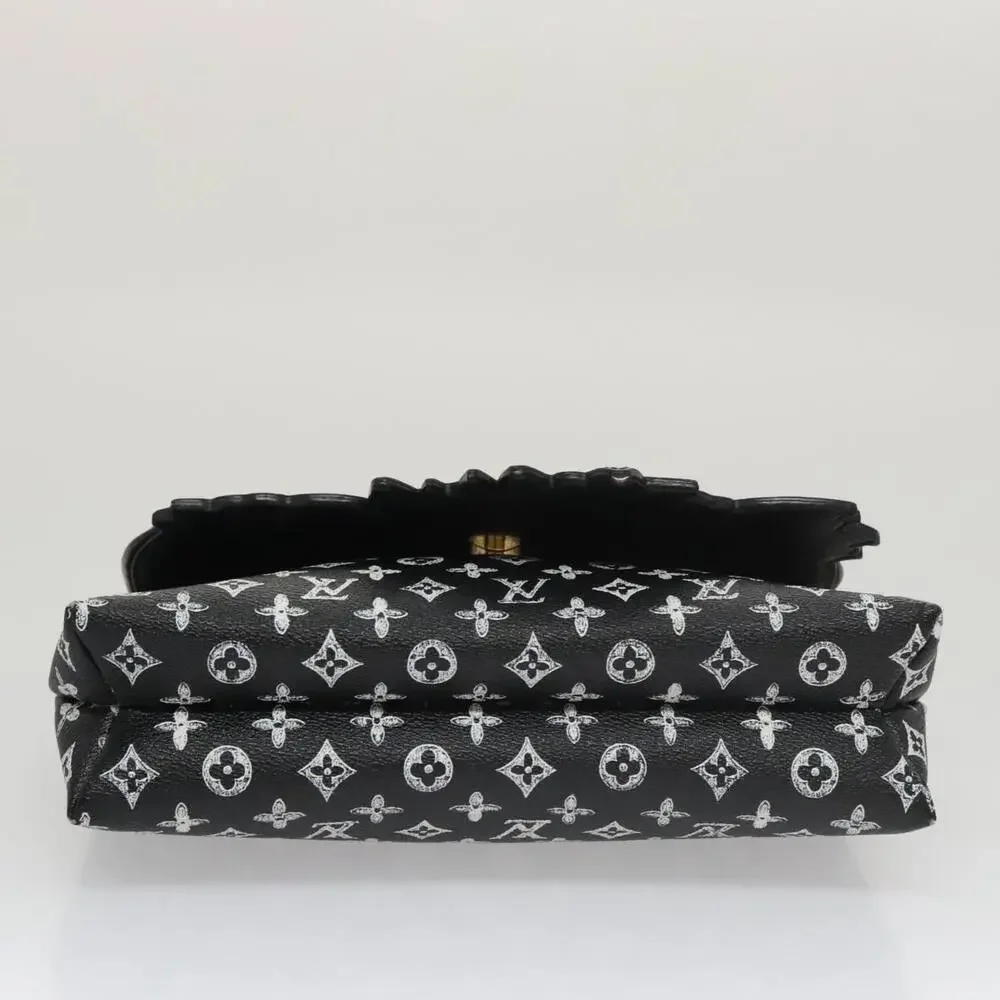 LOUIS VUITTON Catgram Cat Pochette Shoulder Bag Black M52935